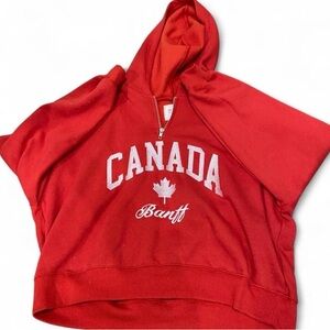 Red Canada Hoodie
